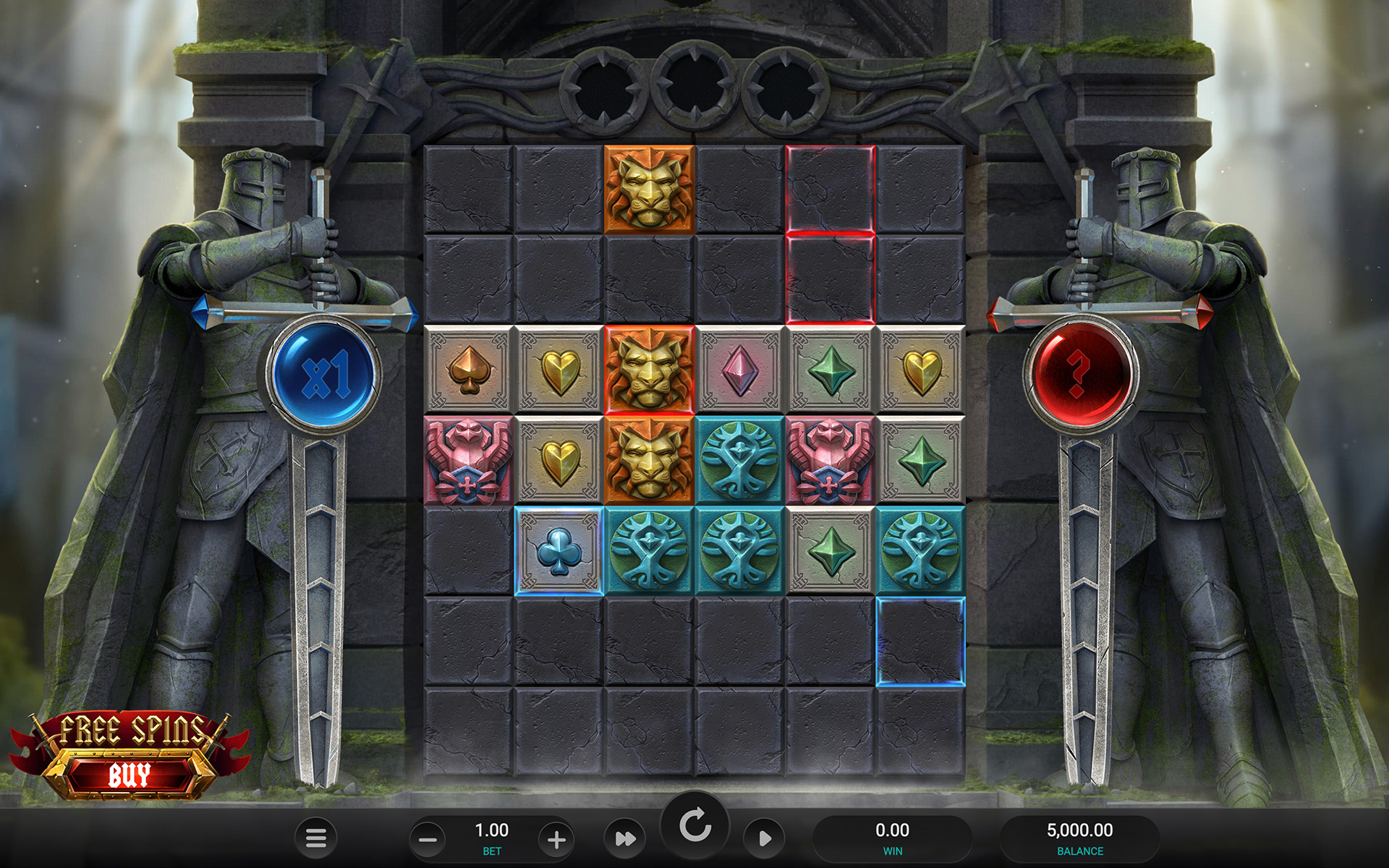 Templar Tumble 2 Dream Drop Screenshot
