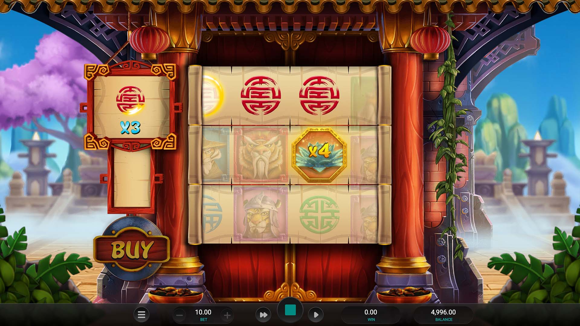 Tiger Kingdom Infinity Reels Screenshot