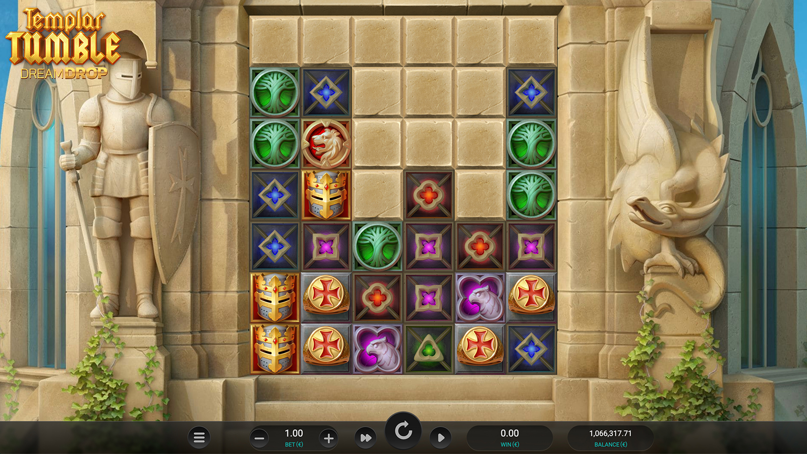 Templar Tumble Dream Drop Screenshot