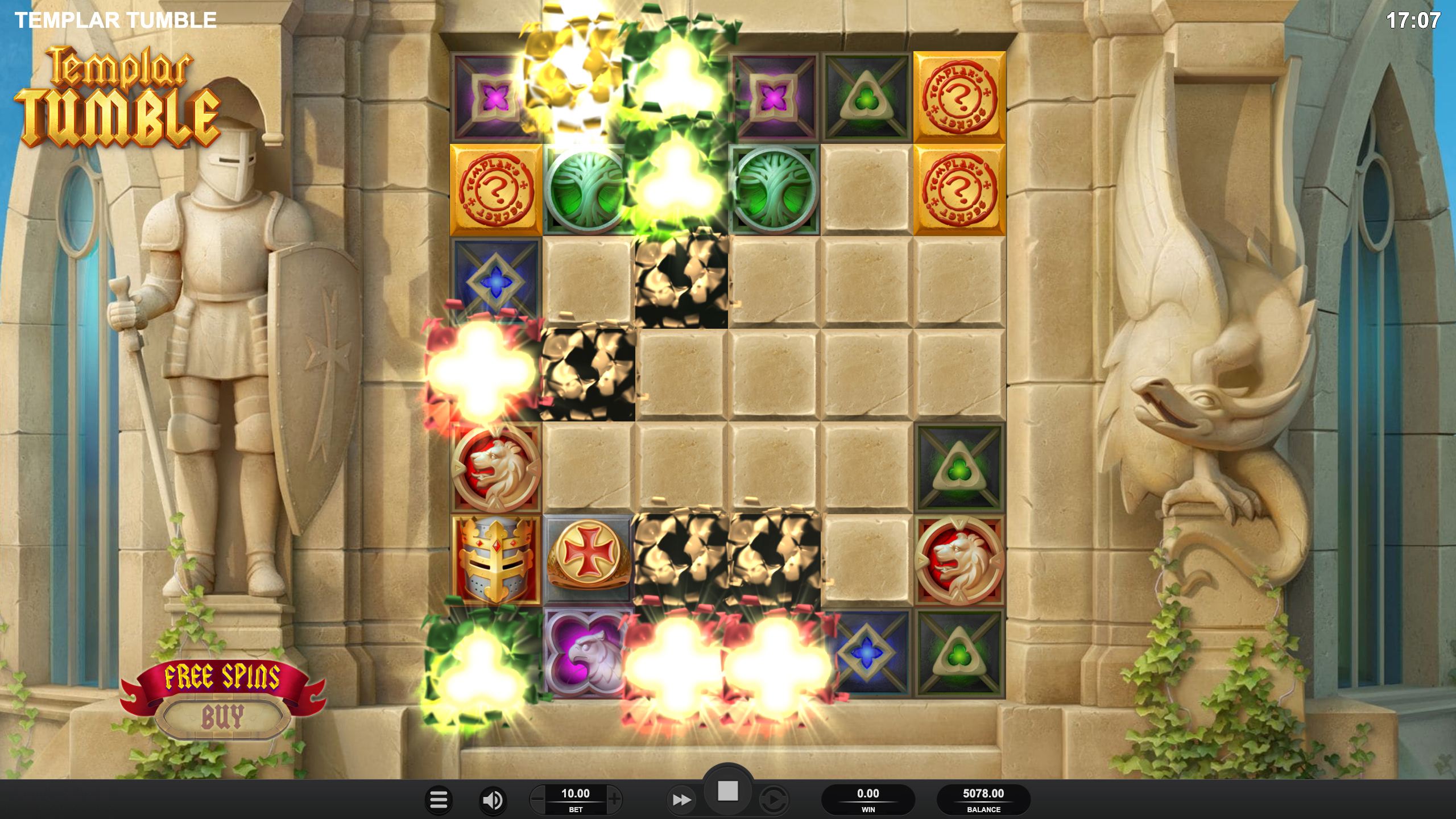 Templar Tumble Screenshot