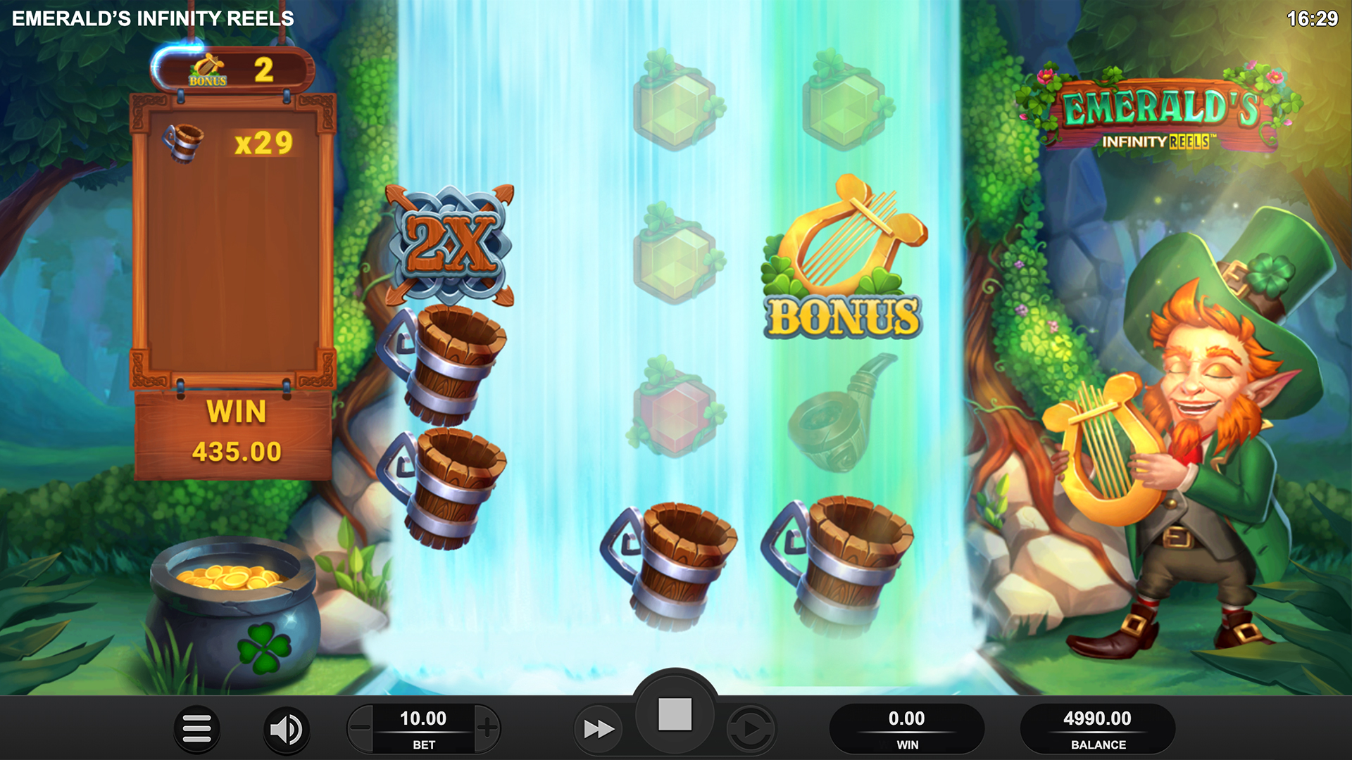Emerald's Infinity Reels Screenshot