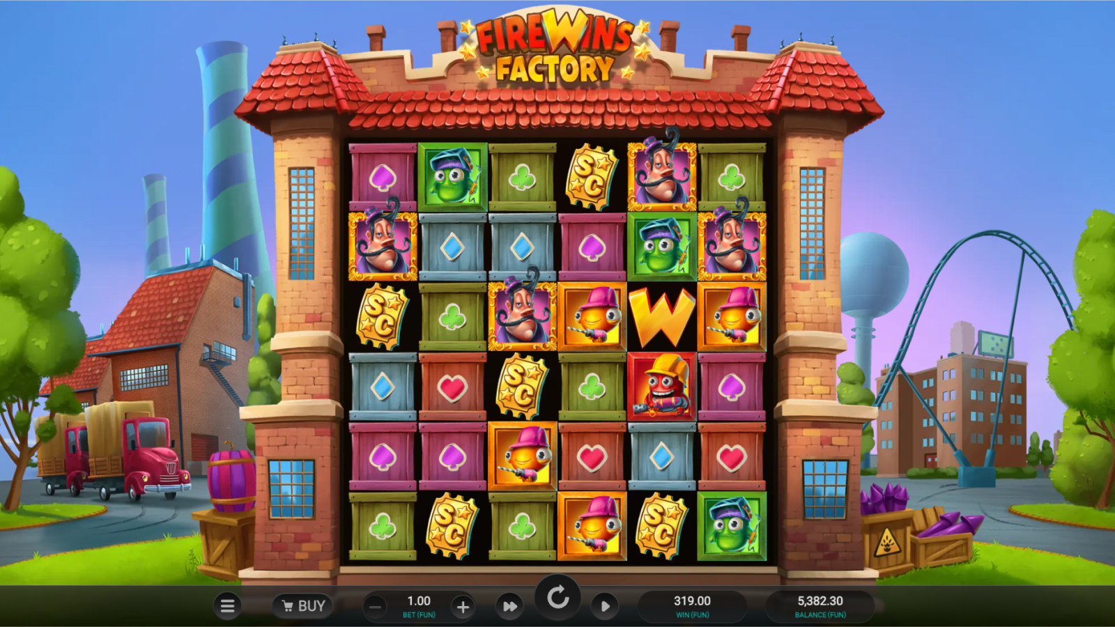 FireWins Factory Screenshot